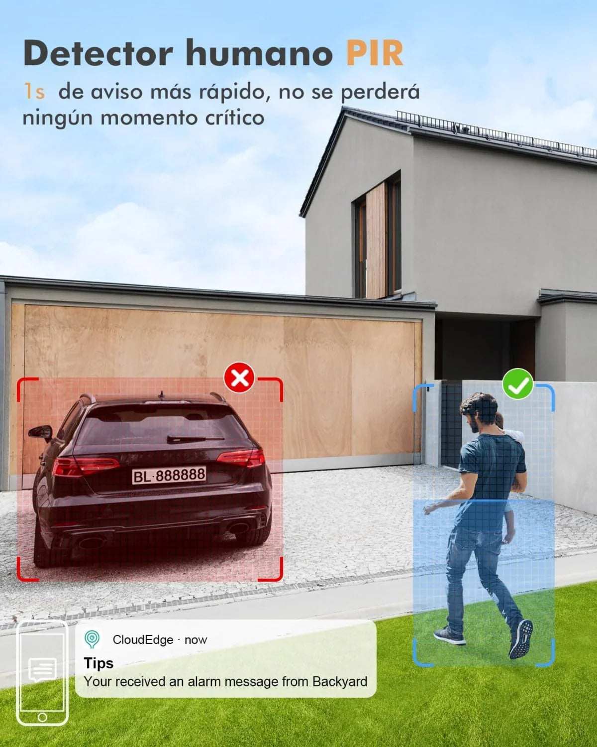 WhiteCam — Cámara de seguridad WiFi con control desde el celular